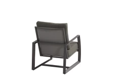 Mauritius Lounge Stoel - Antraciet - Incl. Kussens -Tuin Verkoop mauritius lounge stoel antraciet incl kussens 3 4