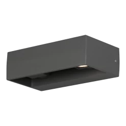 Konstsmide Monza PowerLED 230V Wandlamp Flush 6cm, 2x 6W -Tuin Verkoop monza powerled 230v wandlamp flush 6cm 2x 6w netstroom 3