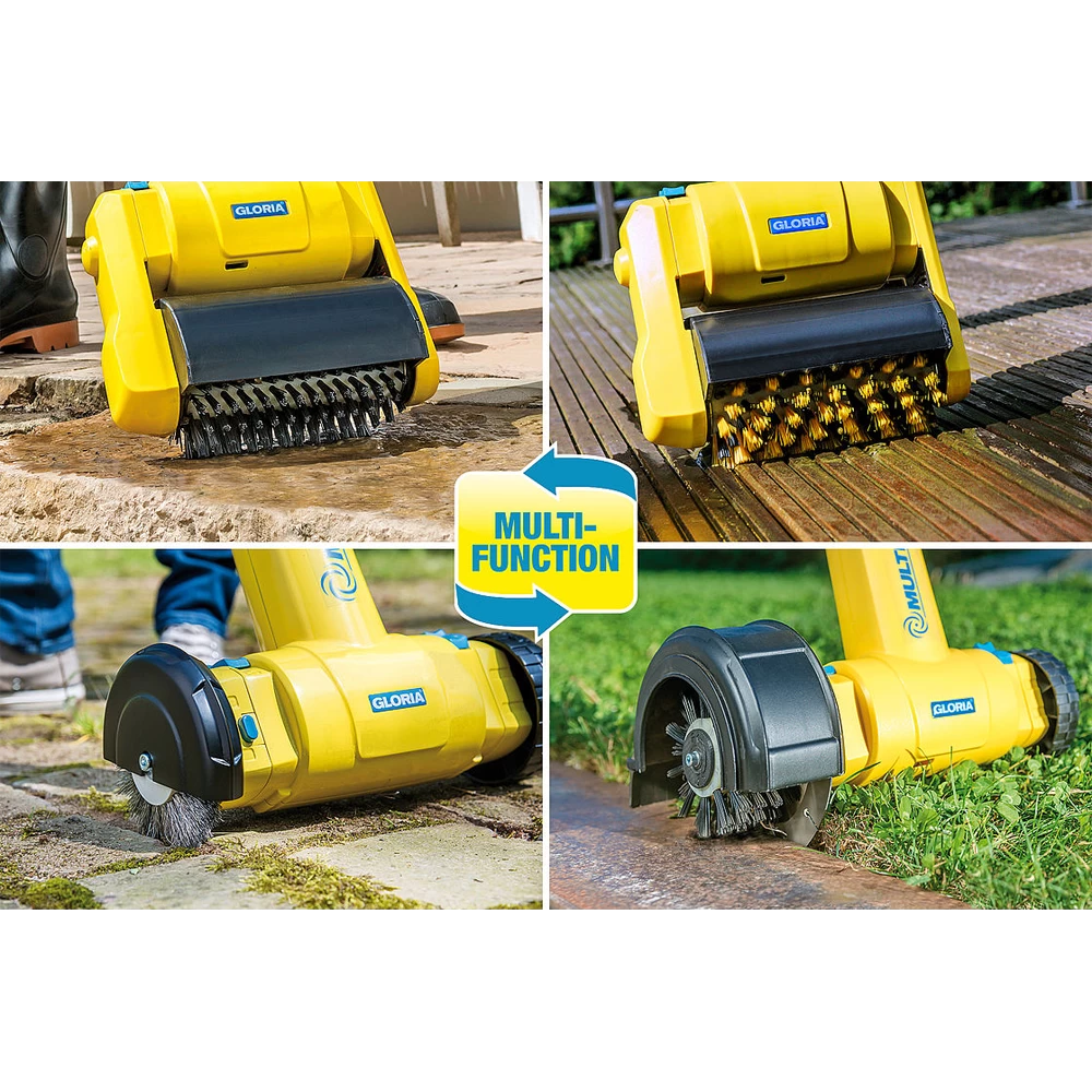 Multibrush Elektrische Multiborstel Speedcontrol Plus - Multifunctionele Borstel - Gloria 4 Multibrush Elektrische Multiborstel Speedcontrol Plus - Multifunctionele Borstel - Gloria - Afbeelding 4