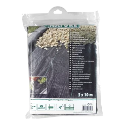 Nature - Gronddoek Zwart 2x10m -Tuin Verkoop nature gronddoek zwart 2x10m 4 2