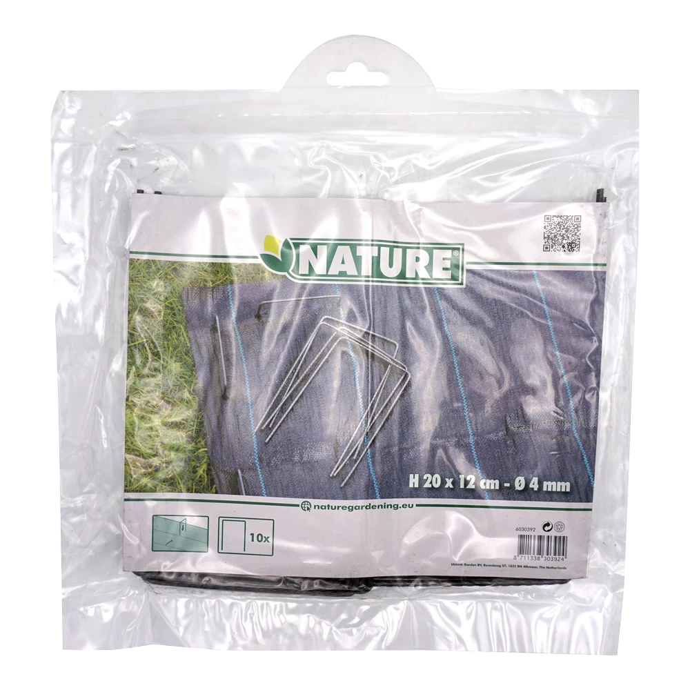 Nature - Gronddoekpennen H20x12cm - 10 Stuks 4 Nature - Gronddoekpennen H20x12cm - 10 Stuks - Afbeelding 4