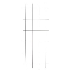 Nature - Metalen Klimrek Geplastificeerd Grijs H145x57cm