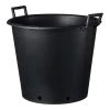 Nature - Ritzi Container Zwart 50L - Met Handgreep
