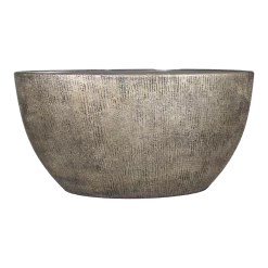 Bloempot Mira Ovaal - L49 X B20 X H25cm - Goud