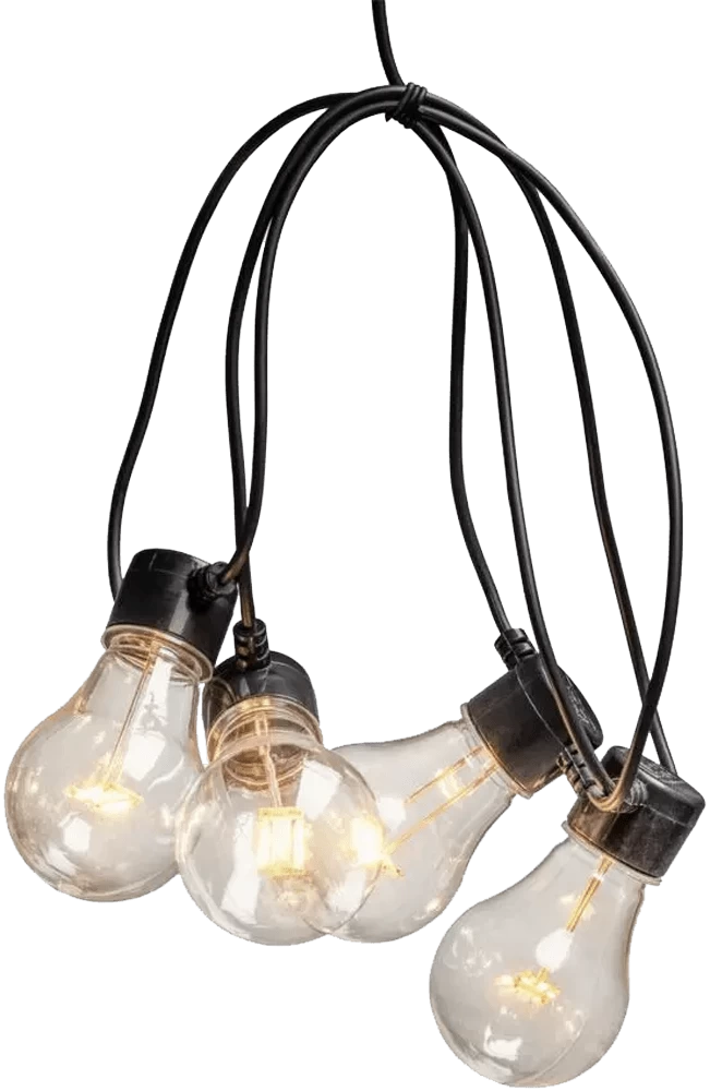 Partylight/Lichtsnoer Feestverlichting LED Dimbaar - 9.5m 20 LED's - Konstsmide - Afbeelding 2