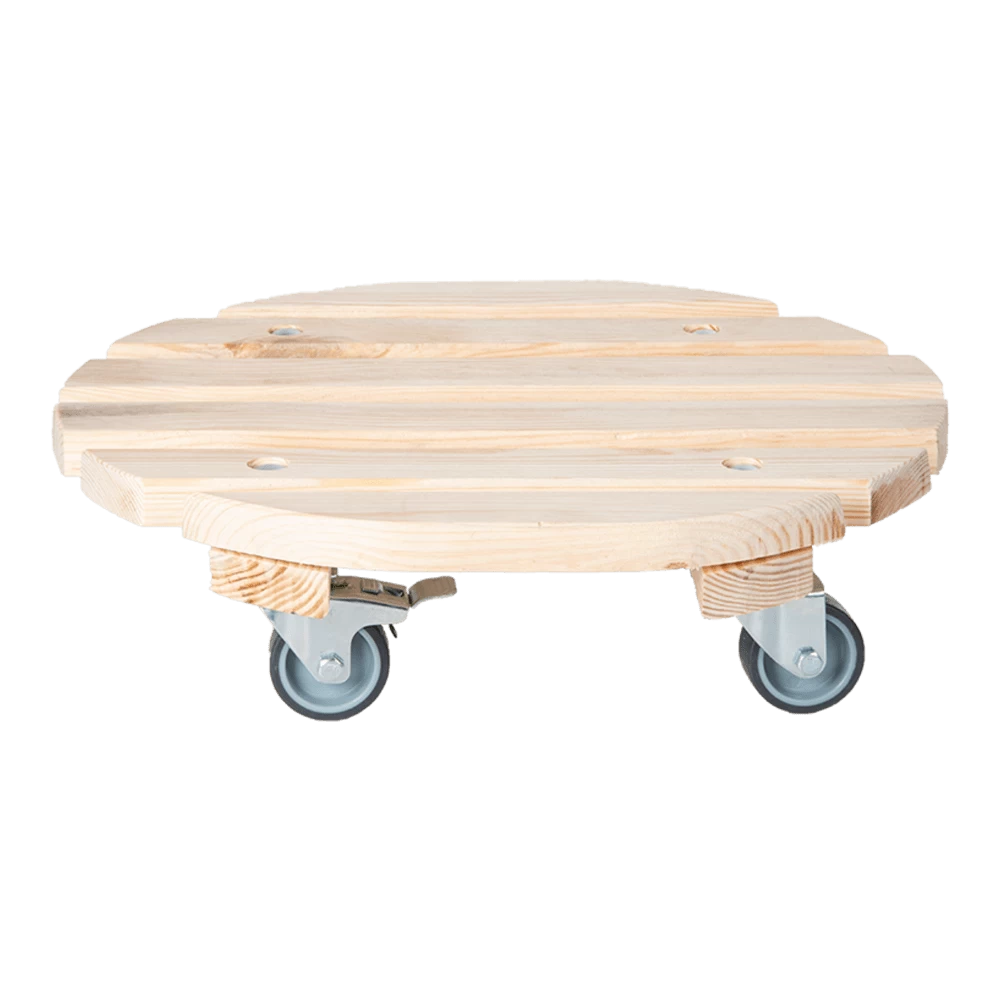 Plantentrolley Rond Zware Belasting - Naturel - Esschert's Garden - Afbeelding 2