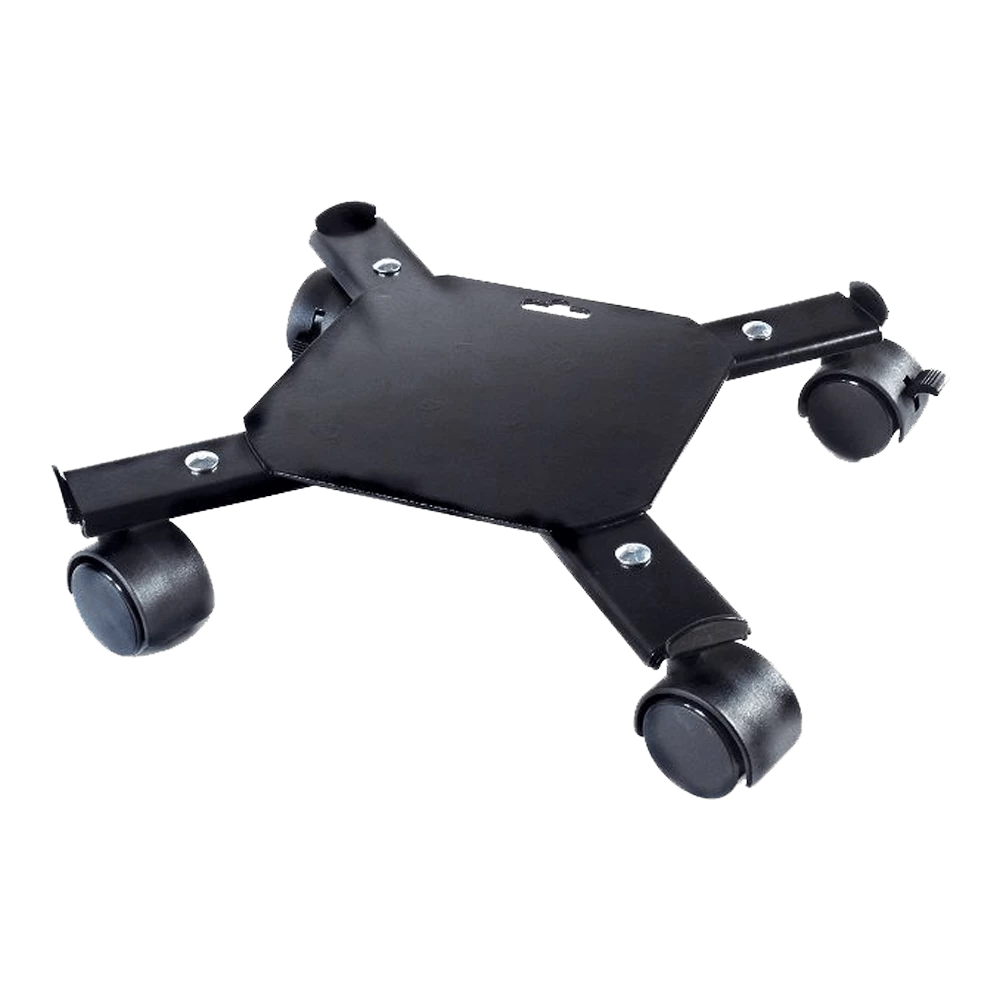 Plantentrolley Vierkant Verstelbaar - 29-51cm - Zwart - Max. 100kg - Nature