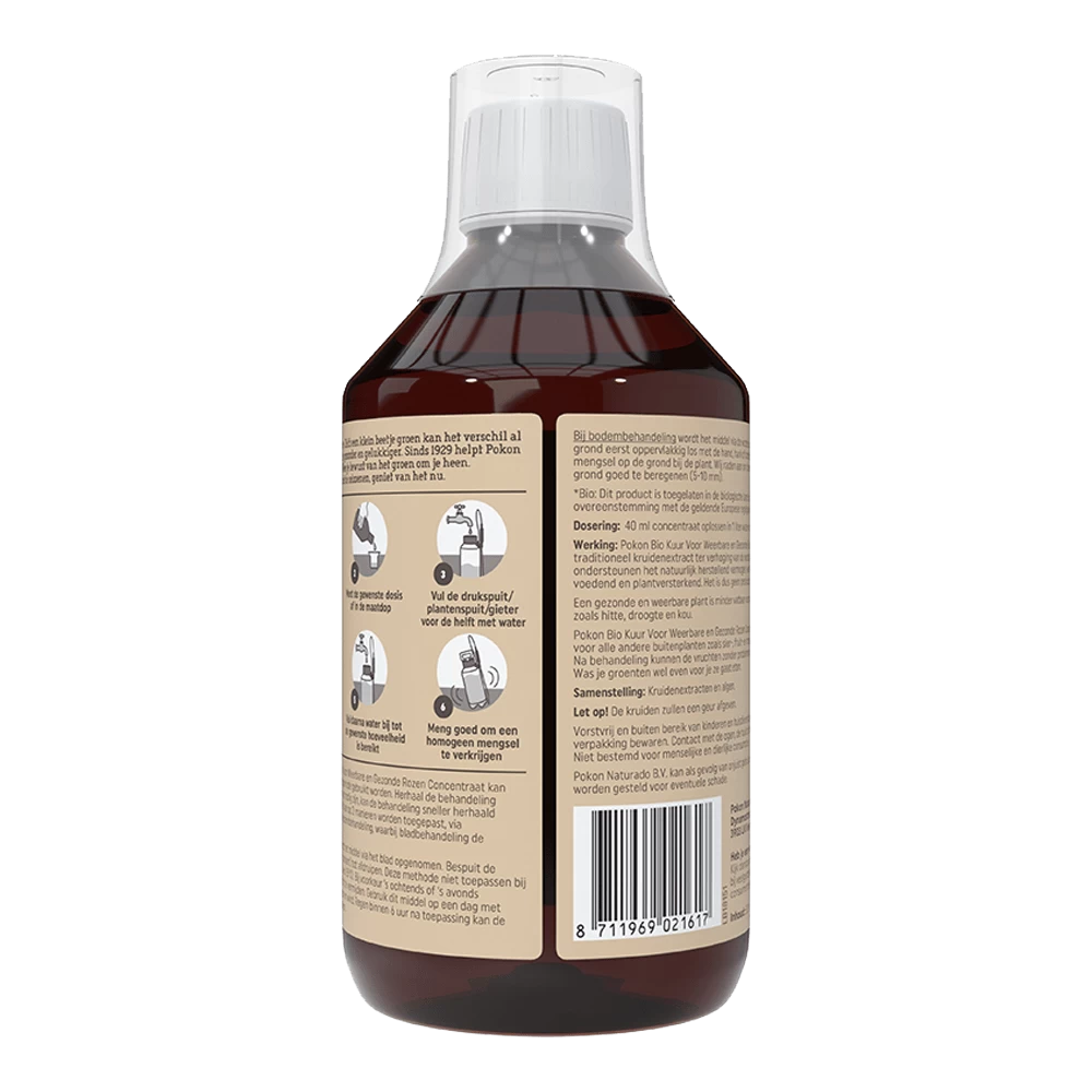 Pokon Bio Kuur Voor Schimmelgevoelige Planten Concentraat 500ml - Schimmels - Afbeelding 2
