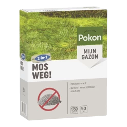 Pokon Mos Weg! 1,75kg Voor 50mu00b2 - Onkruid En Aanslag
