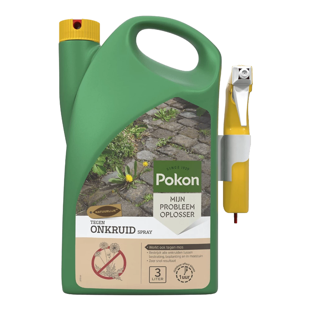 Pokon Tegen Onkruid Spray 3L - Onkruid En Aanslag 1 Pokon Tegen Onkruid Spray 3L - Onkruid En Aanslag