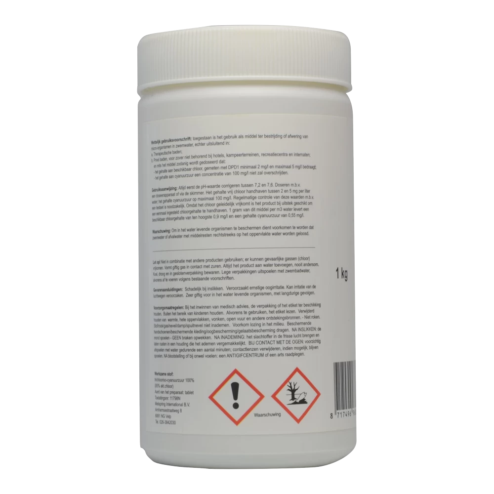 Pool Power Long 200 Gr. - 1kg 2 Pool Power Long 200 Gr. - 1kg - Afbeelding 2