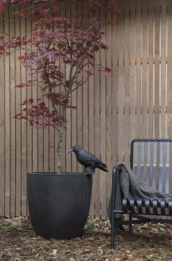 Capi Bloempot Bol Urban Smooth NL - D35 X H34cm - Zwart -Tuin Verkoop pot bol smooth nl 35x34 zwart bloempot 6 9