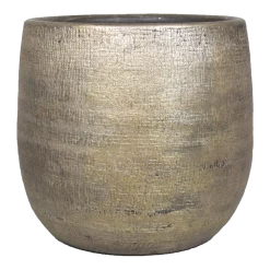 Bloempot Mira - D34 X H31cm - Goud
