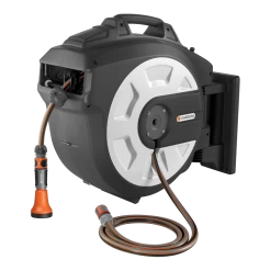 Roll-up Auto Met Broes - 35m - Wit - Gardena