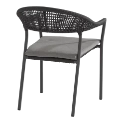 Sienna Dining Stoel - Grijs - Incl. Kussen 7 Sienna Dining Stoel - Grijs - Incl. Kussen -Tuin Verkoop sienna dining stoel grijs incl kussen 3 1