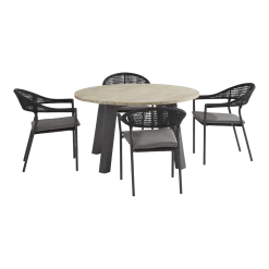 Sienna Dining Stoel - Grijs - Incl. Kussen 9 Sienna Dining Stoel - Grijs - Incl. Kussen -Tuin Verkoop sienna dining stoel grijs incl kussen 5 1