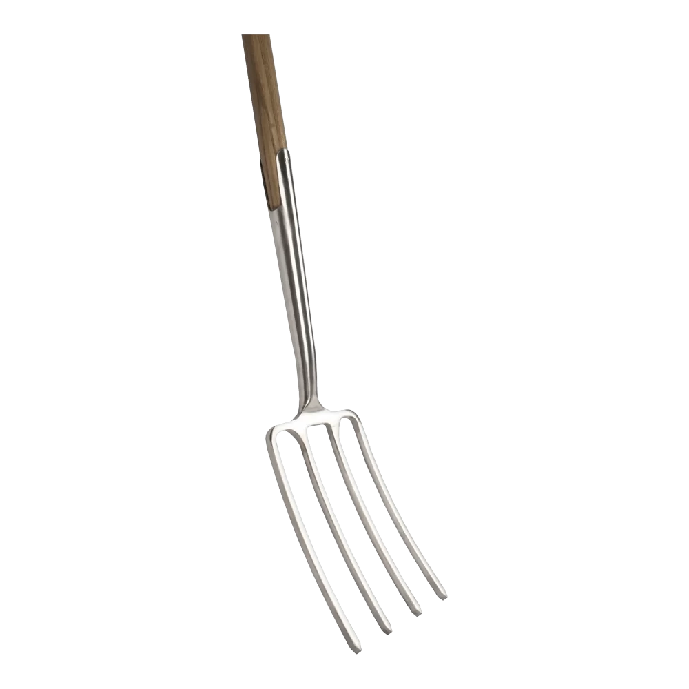 Spitvork RVS FSC Hout - Dutch Garden 1 Spitvork RVS FSC Hout - Dutch Garden