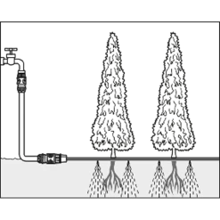 Sproeislang Bruin - 15m - Gardena -Tuin Verkoop sproeislang bruin 15m gardena 6 11