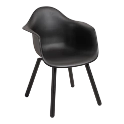 Stoel Montreux Zwart/zwart