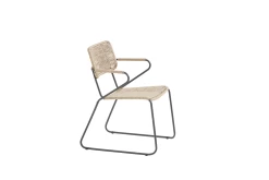 Swing Dining Stoel - Naturel -Tuin Verkoop swing dining stoel naturel 4 3