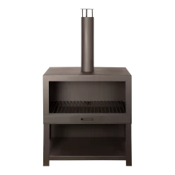 Terraskachel En Houtopslag Zwart L - Fancy Flames