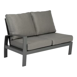 Valencia Lounge 2-zits Rechts - Charcoal