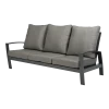 Valencia Lounge 3-zitsbank - Charcoal