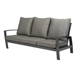 Valencia Lounge 3-zitsbank - Charcoal