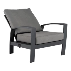 Valencia Loungestoel - Charcoal 6 Valencia Loungestoel - Charcoal -Tuin Verkoop valencia loungestoel charcoal 3 1