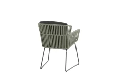 Vitali Dining Stoel - Groen - Incl. Kussens -Tuin Verkoop vitali dining stoel groen incl kussens 3 2