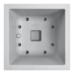 Elho Vivo Next Vierkant Wielen 40cm - Warm Grijs -Tuin Verkoop vivo matt vierkant wielen 40cm warm grijs 3 1