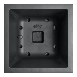 Elho Vivo Next Vierkant Wielen 40cm - Living Black -Tuin Verkoop vivo next vierkant wielen 40cm living black 3 1