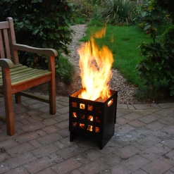 Vuurkorf Vierkant - Fancy Flames -Tuin Verkoop vuurkorf vierkant fancy flames 4