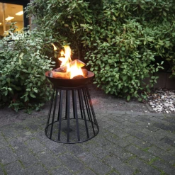 Vuurschaal En -korf - 2in1 - Fancy Flames -Tuin Verkoop vuurschaal en korf 2in1 fancy flames 3